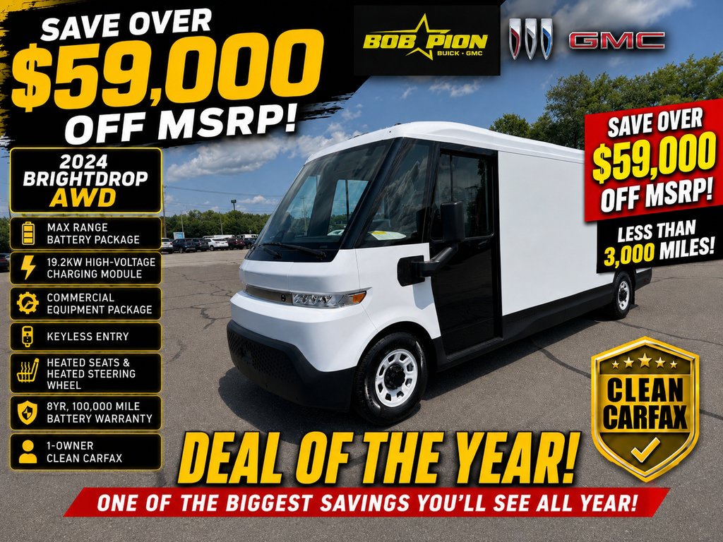 Used 2024 Chevrolet Brightdrop 600 w/ Battery Pack, Max Range AWD/4WD video 1