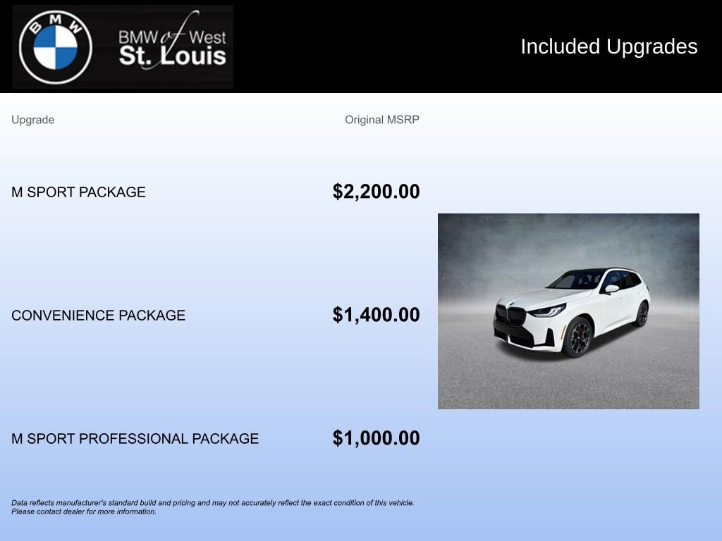 New 2026 BMW X3 xDrive30 w/ M Sport Package image 17