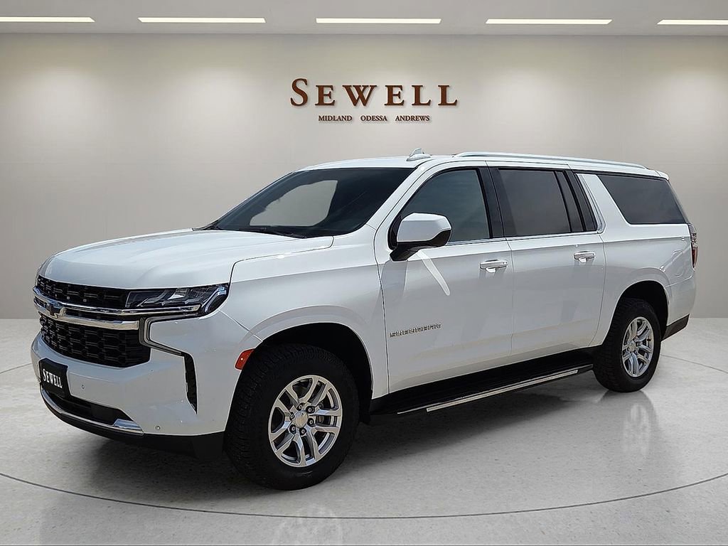 Used 2021 Chevrolet Suburban LS w/ Driver Alert Package RWD image 1