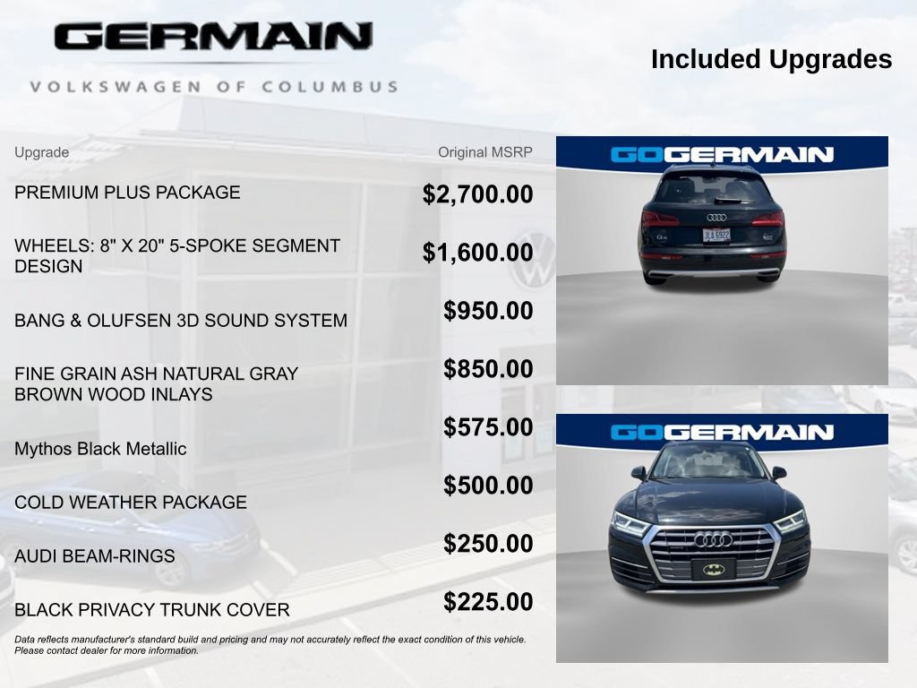 Used 2018 Audi Q5 2.0T Premium Plus w/ Premium Plus Package AWD/4WD image 10