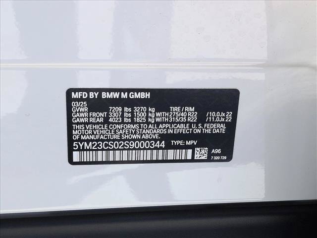 Used 2025 BMW XM AWD/4WD image 25