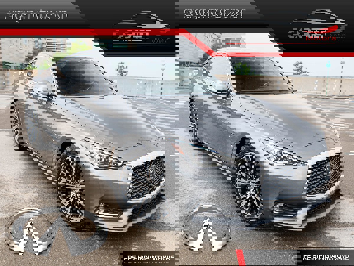 Used 2019 INFINITI Q60 3.0t Luxe w/ Essential Package