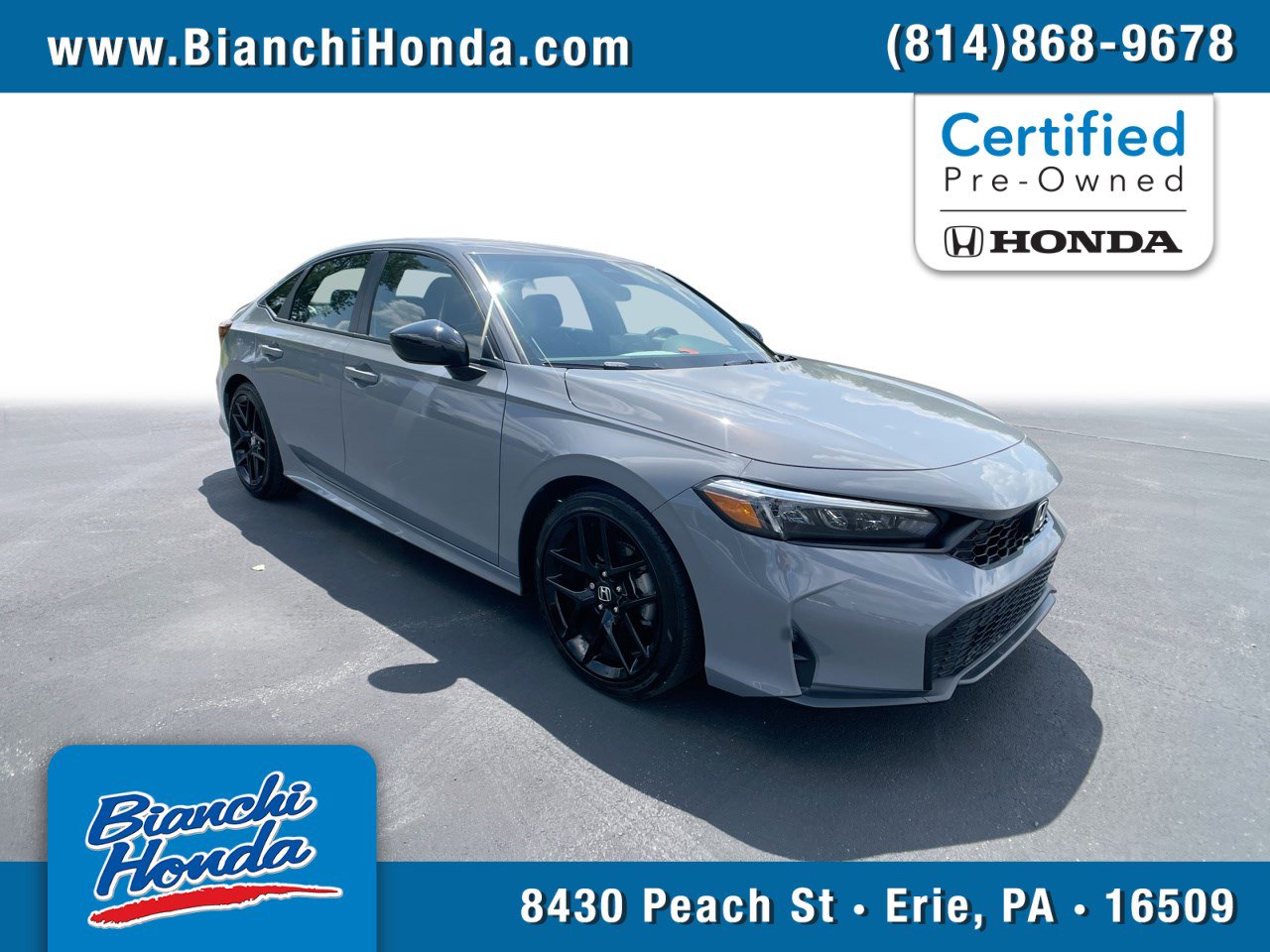 Certified 2025 Honda Civic Sport