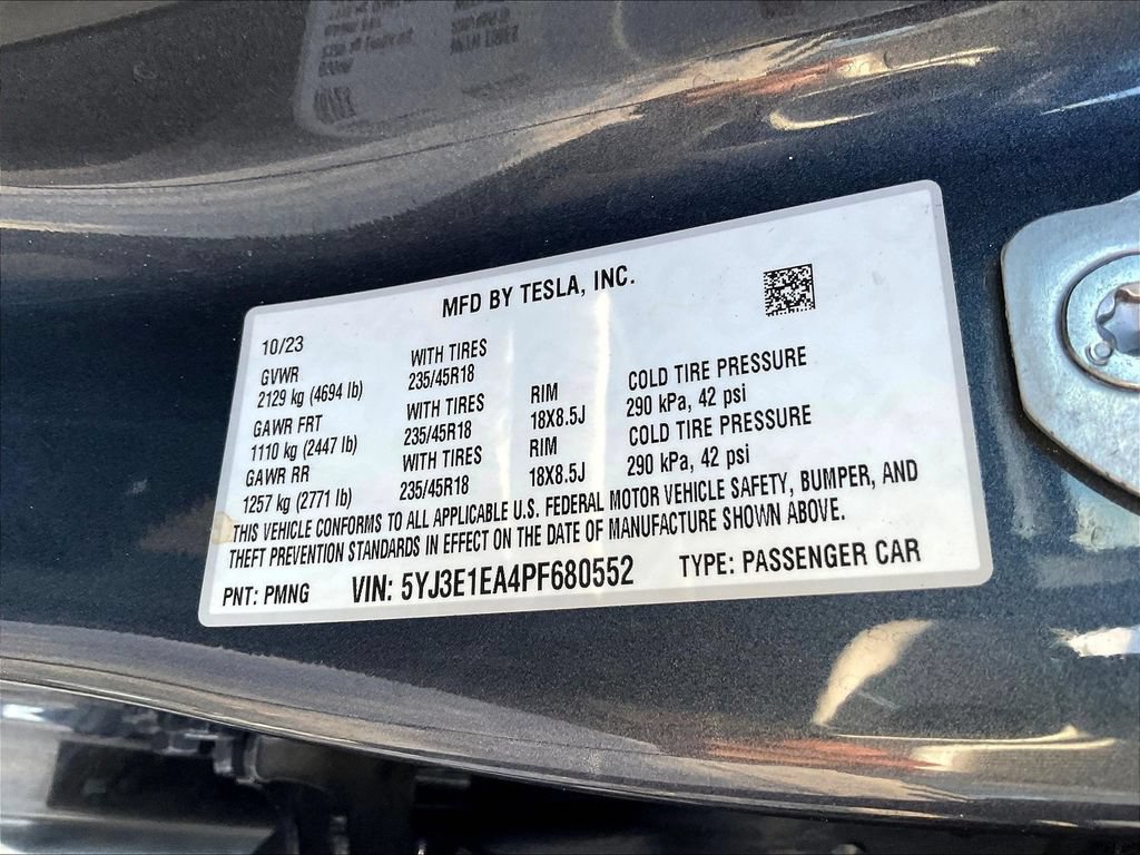 Used 2023 Tesla Model 3 Standard Range RWD image 14