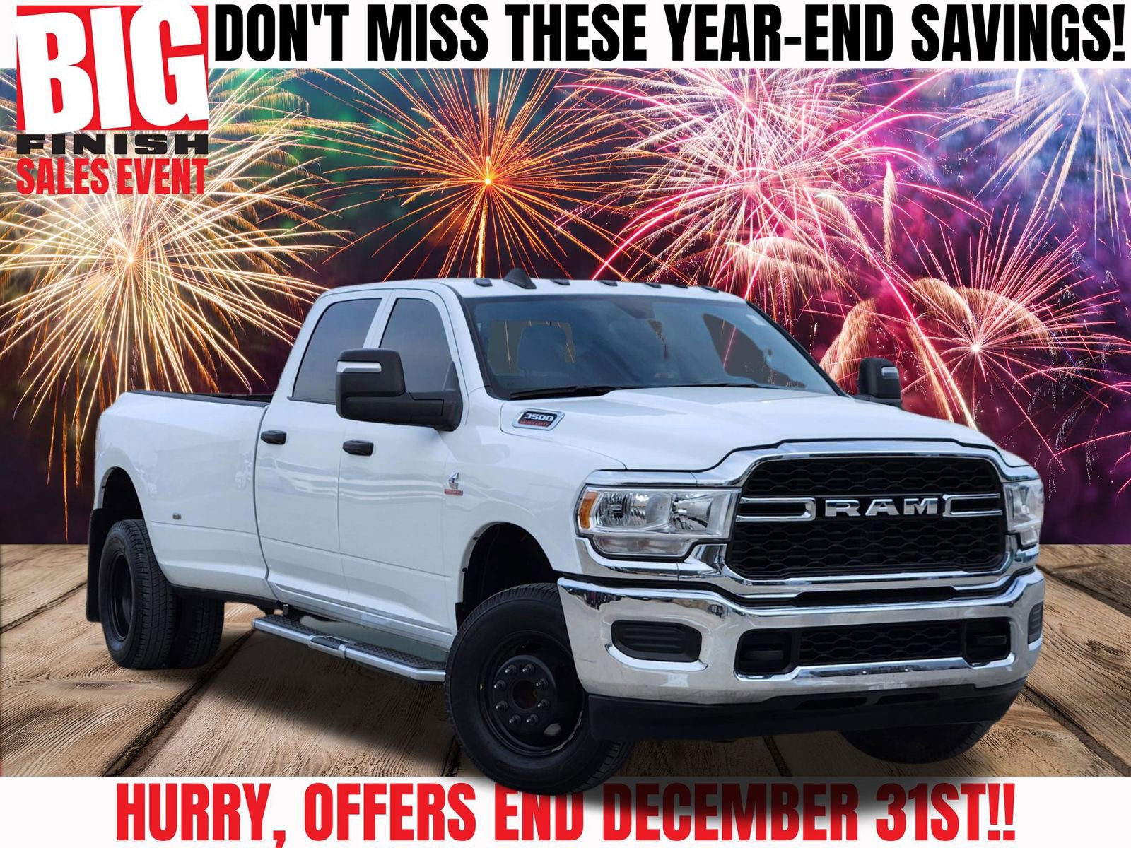 Used 2024 RAM 3500 Tradesman w/ Chrome Appearance Group