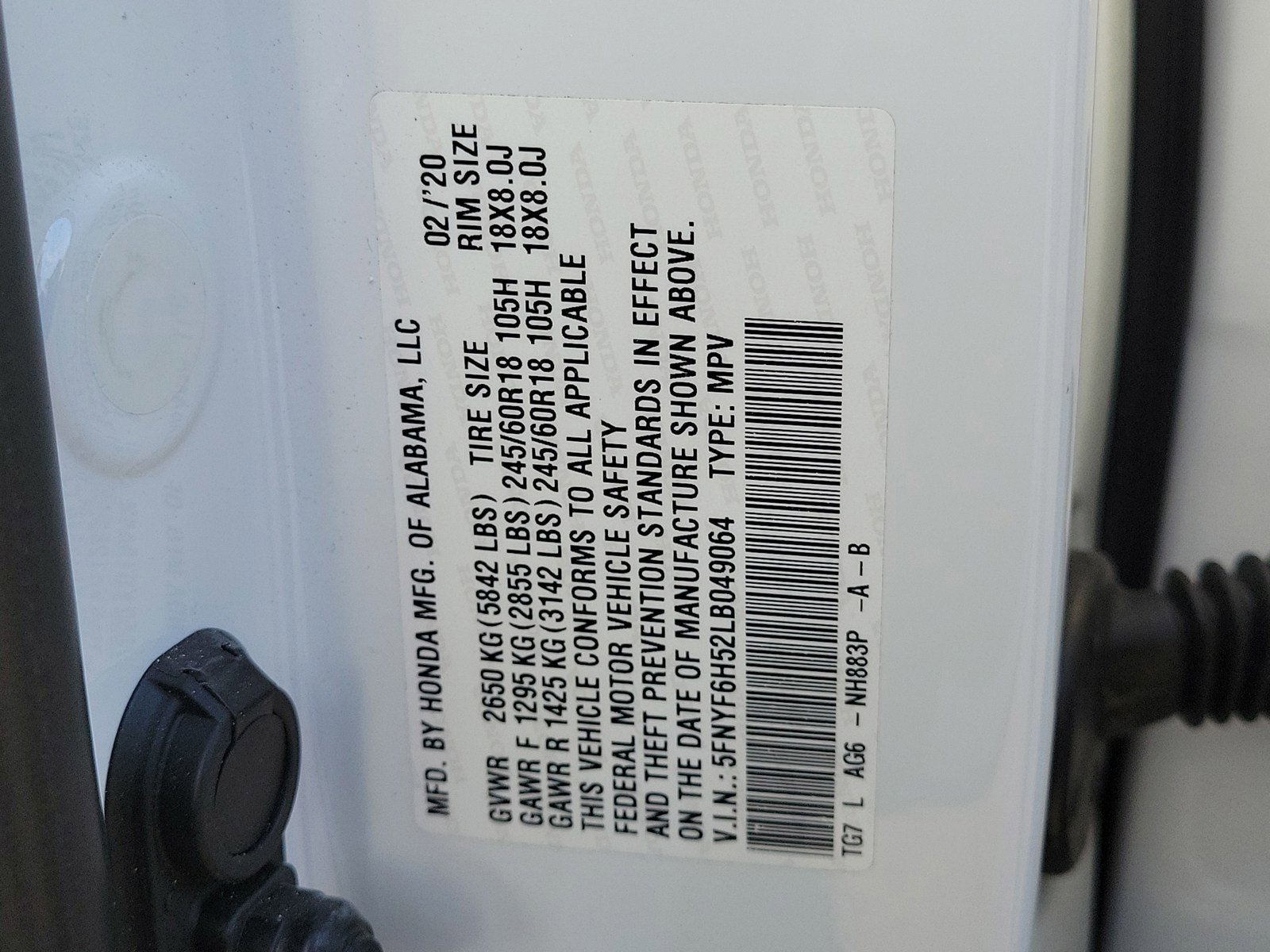 Used 2020 Honda Pilot EX-L image 33