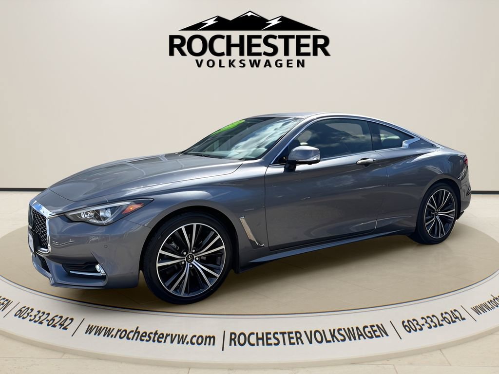 Used 2021 INFINITI Q60 3.0t Luxe w/ Essential Package image 2