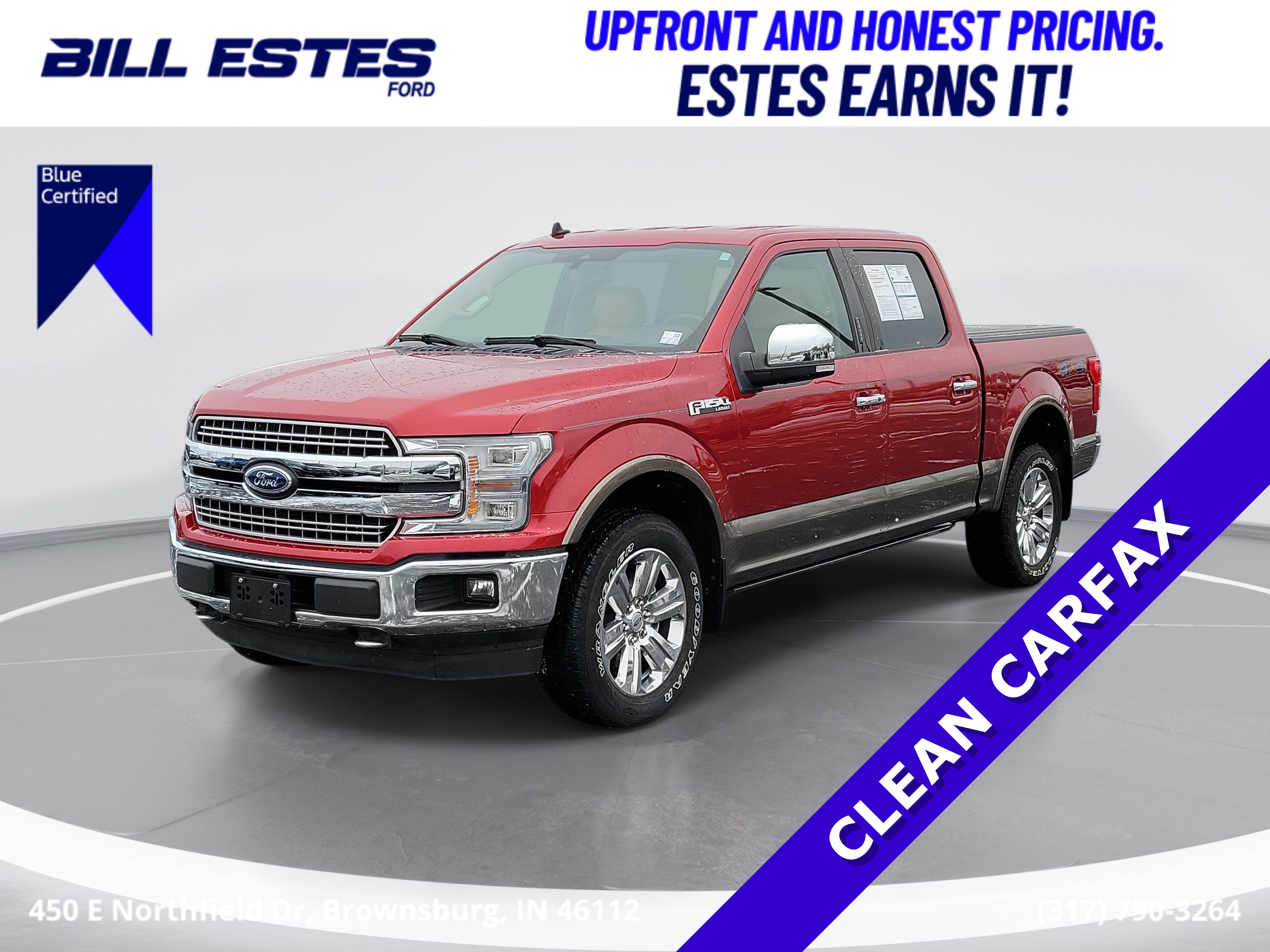Certified 2020 Ford F150 Lariat w/ Equipment Group 502A Luxury image 1