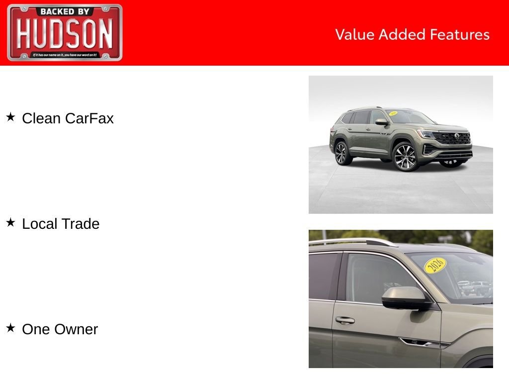 Used 2026 Volkswagen Atlas SEL Premium R-Line AWD/4WD image 3