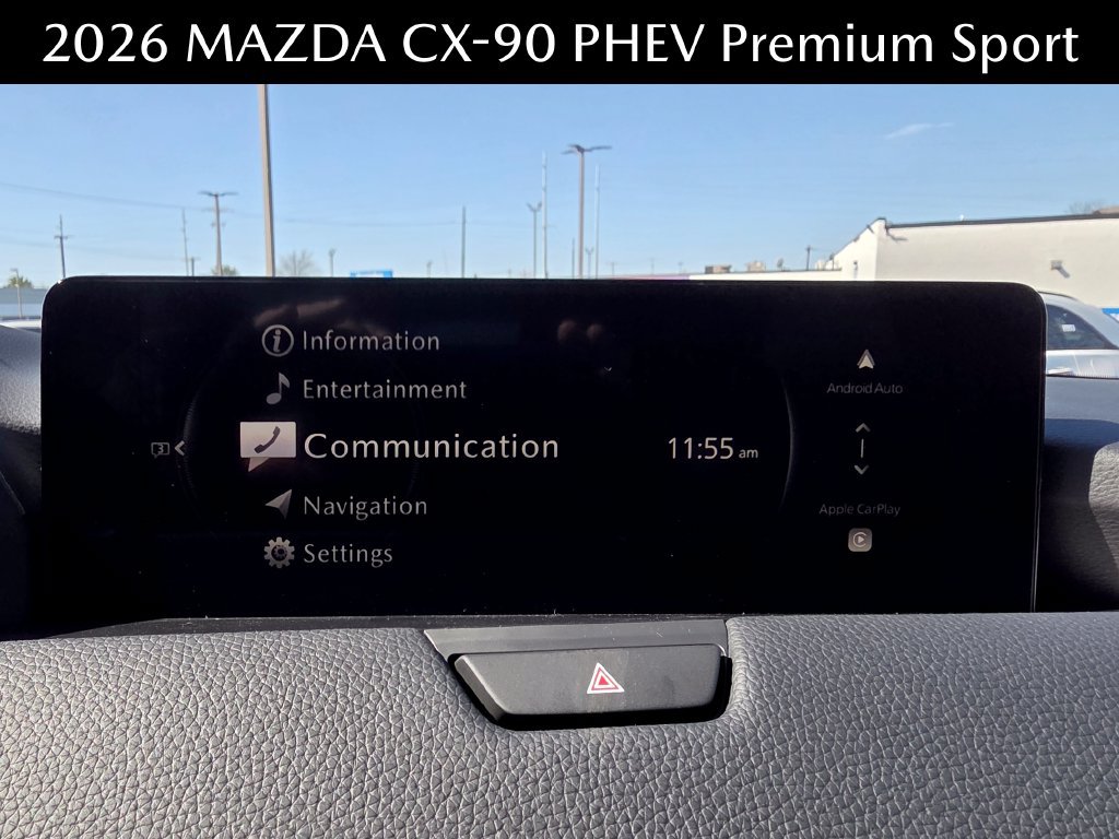 New 2026 MAZDA CX-90 Plug-In Hybrid w/Premium Sport AWD/4WD image 28