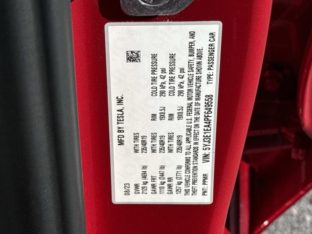 Used 2023 Tesla Model 3 Standard Range RWD image 30