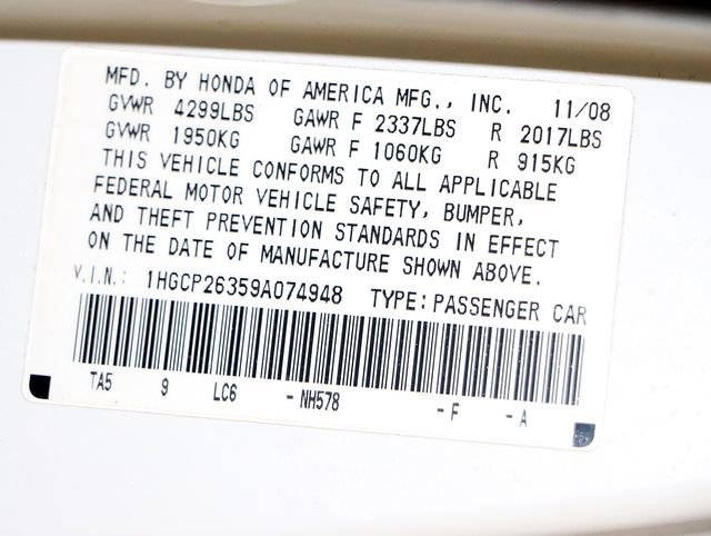 Used 2009 Honda Accord LX image 35