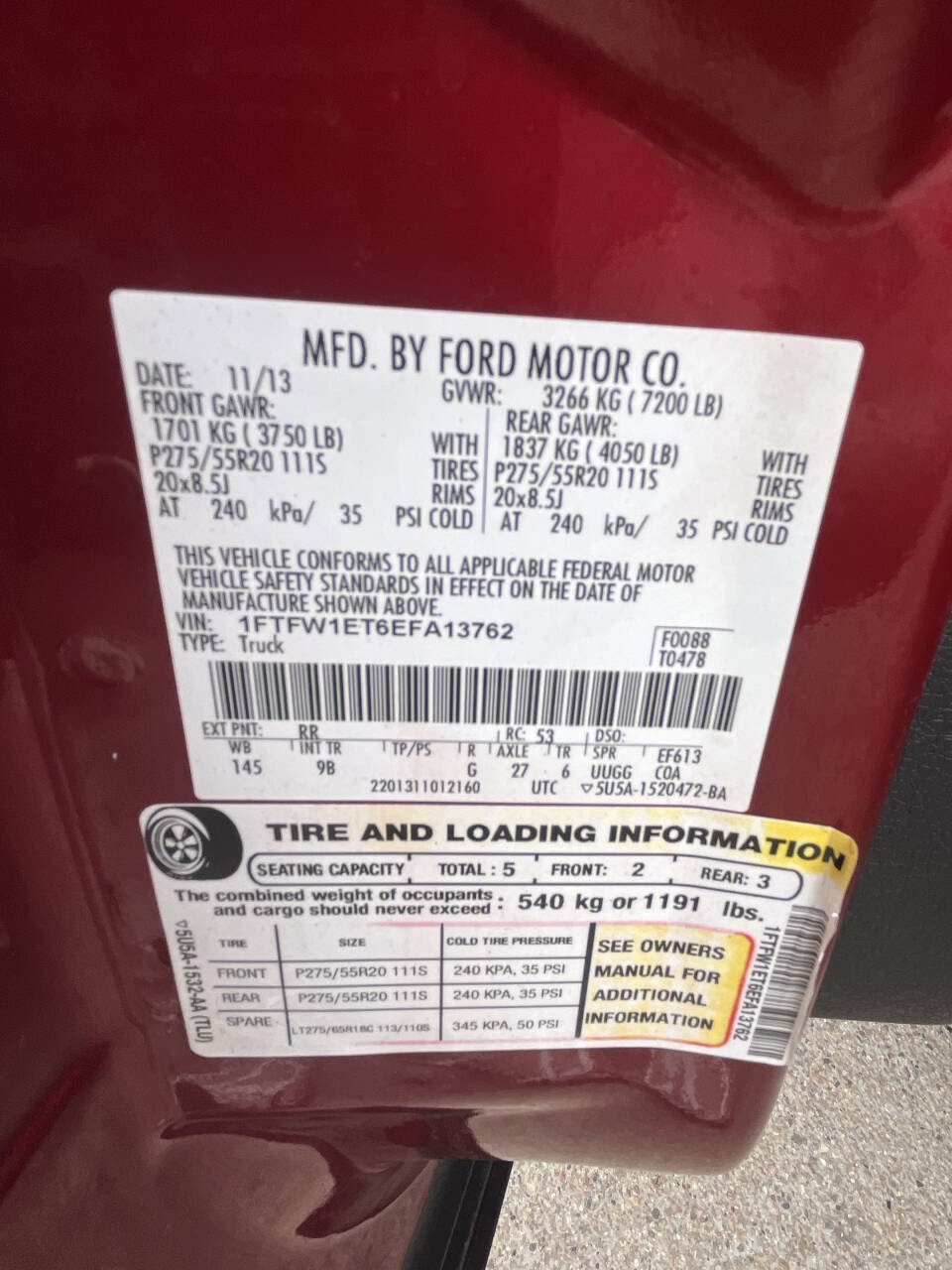 Used 2014 Ford F150 Platinum image 33