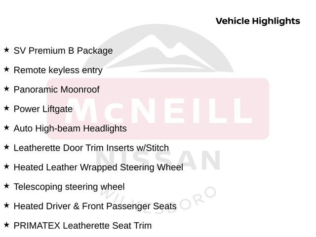 Used 2023 Nissan Rogue SV w/ SV Premium B Package image 9