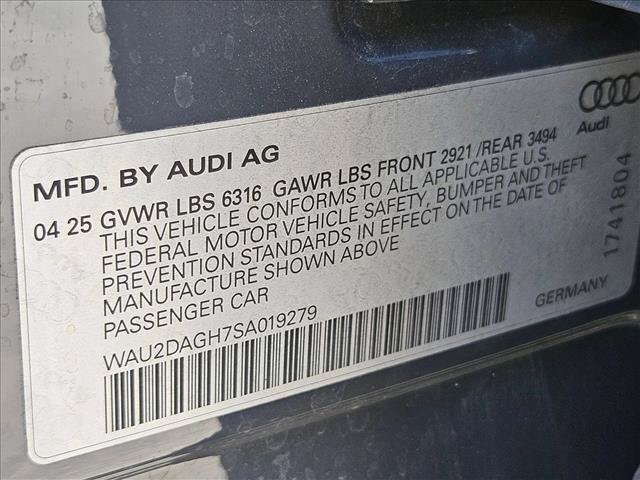 Certified 2025 Audi A6 e-tron Premium Plus w/ Premium Plus AWD/4WD image 27