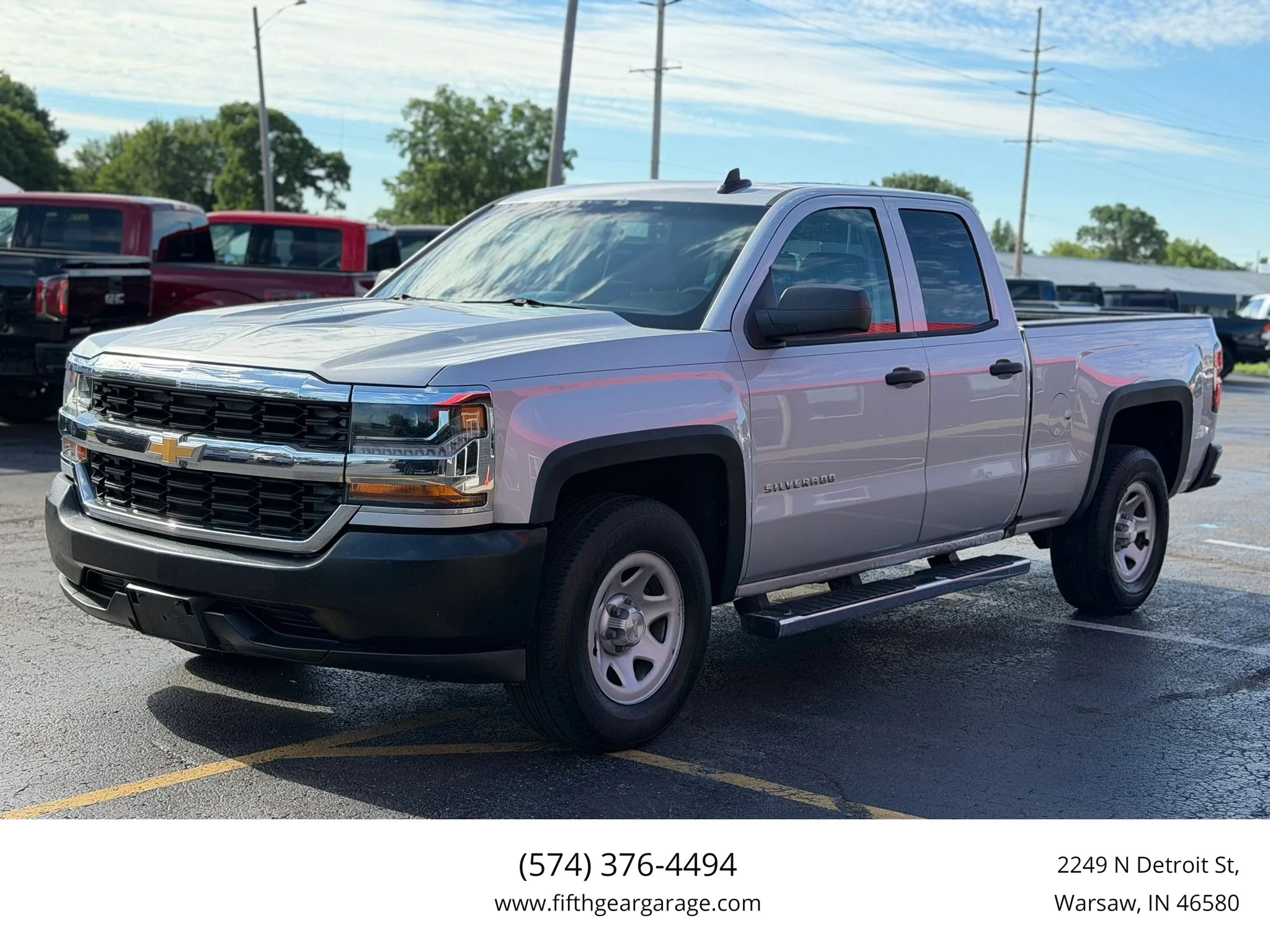 Used 2016 Chevrolet Silverado 1500 W/T w/ WT Convenience Package RWD image 1