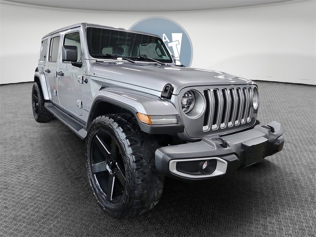 Used 2021 Jeep Wrangler Unlimited Sahara w/ LED Lighting Group