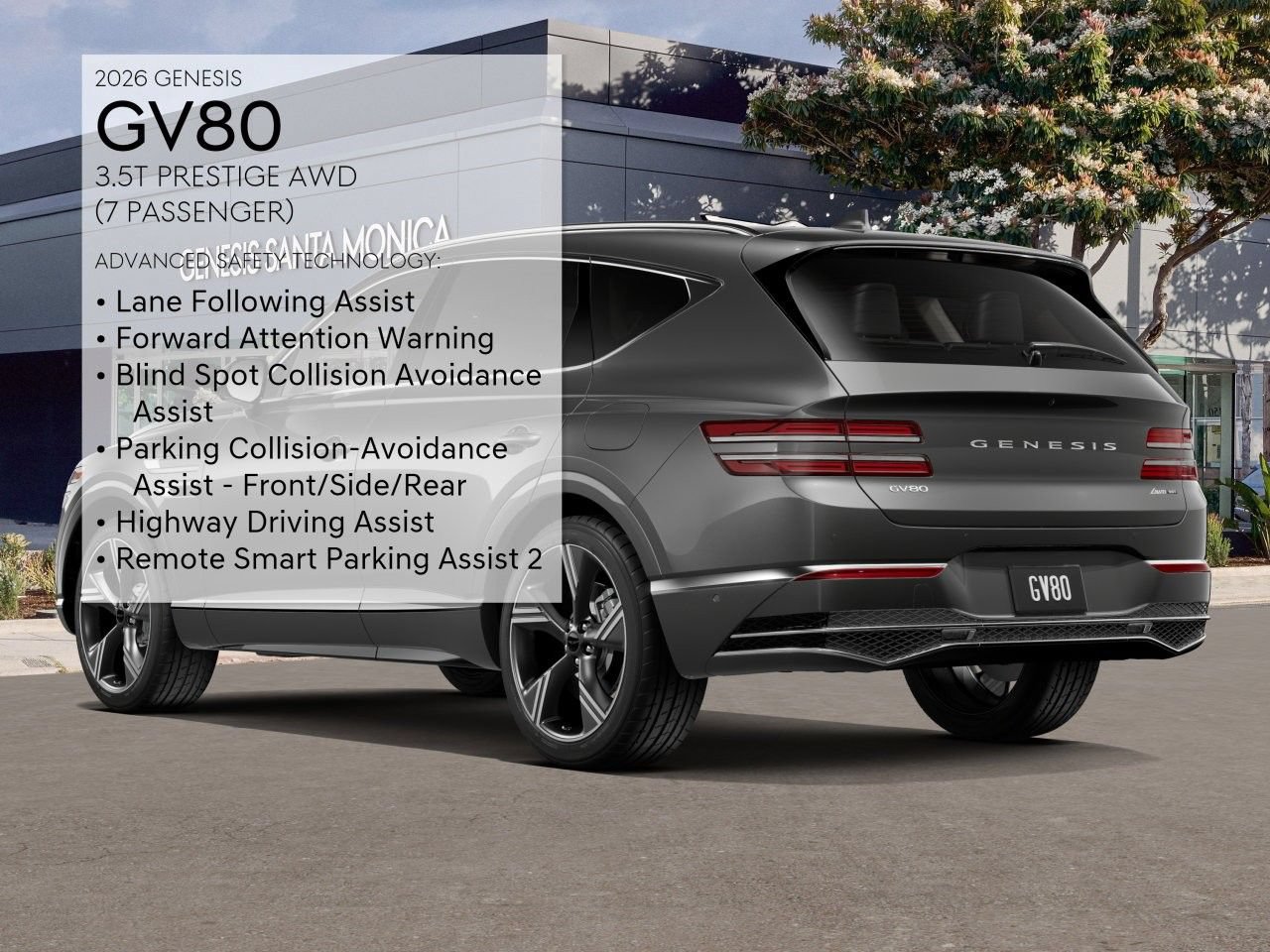 New 2026 Genesis GV80 3.5T Prestige AWD/4WD image 8