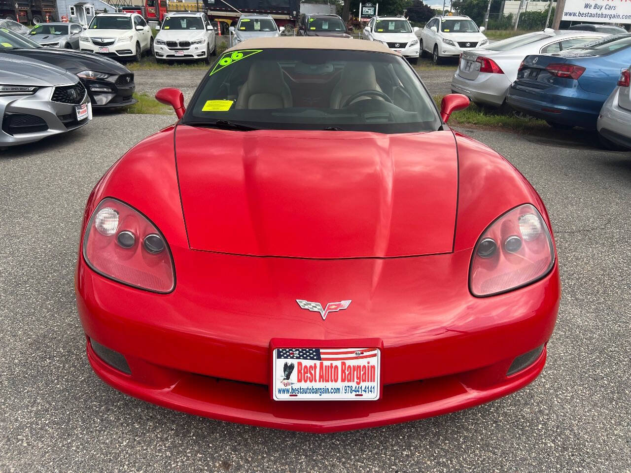 Used 2006 Chevrolet Corvette Convertible w/ Preferred Equipment Group RWD image 28