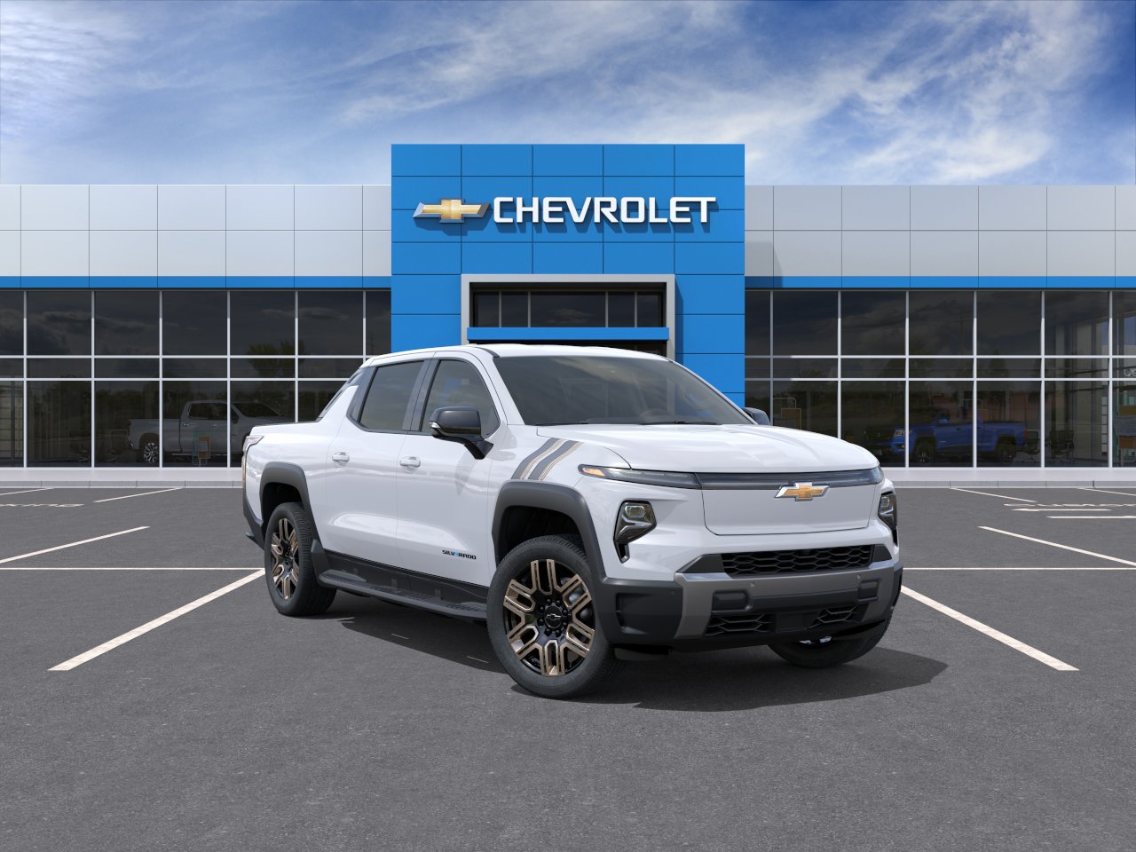 New 2026 Chevrolet Silverado EV LT w/ LPO, Bronze Package AWD/4WD image 1