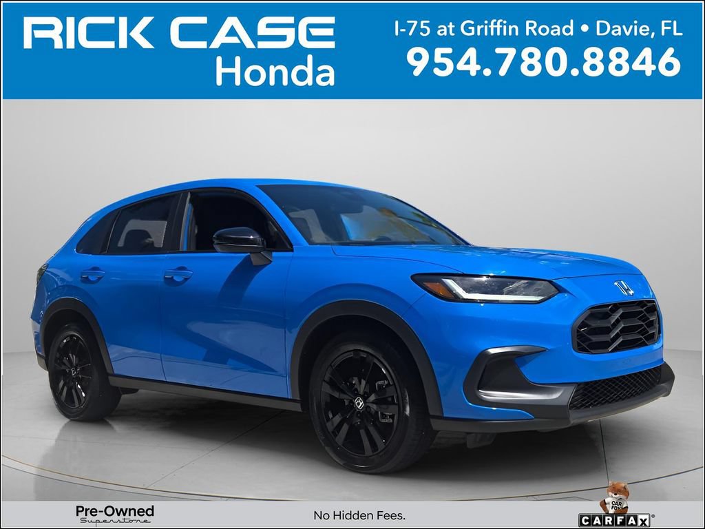 Certified 2026 Honda HR-V Sport