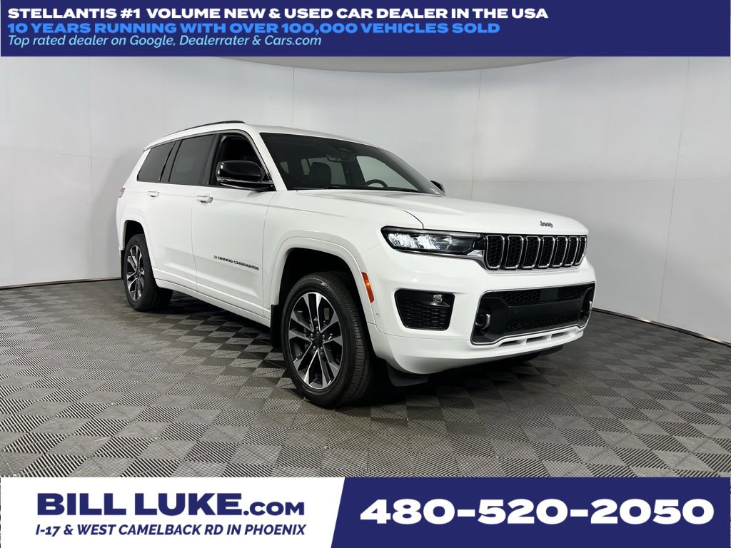 Certified 2023 Jeep Grand Cherokee L Overland w/ Rear Seat Video Group I