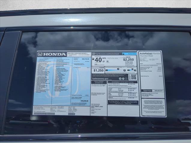 New 2026 Honda CR-V Sport-L image 21