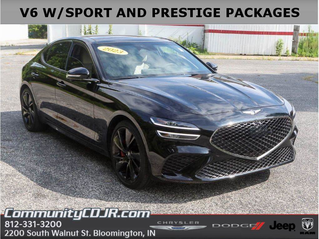 Used 2023 Genesis G70 3.3T w/ Sport Prestige Package