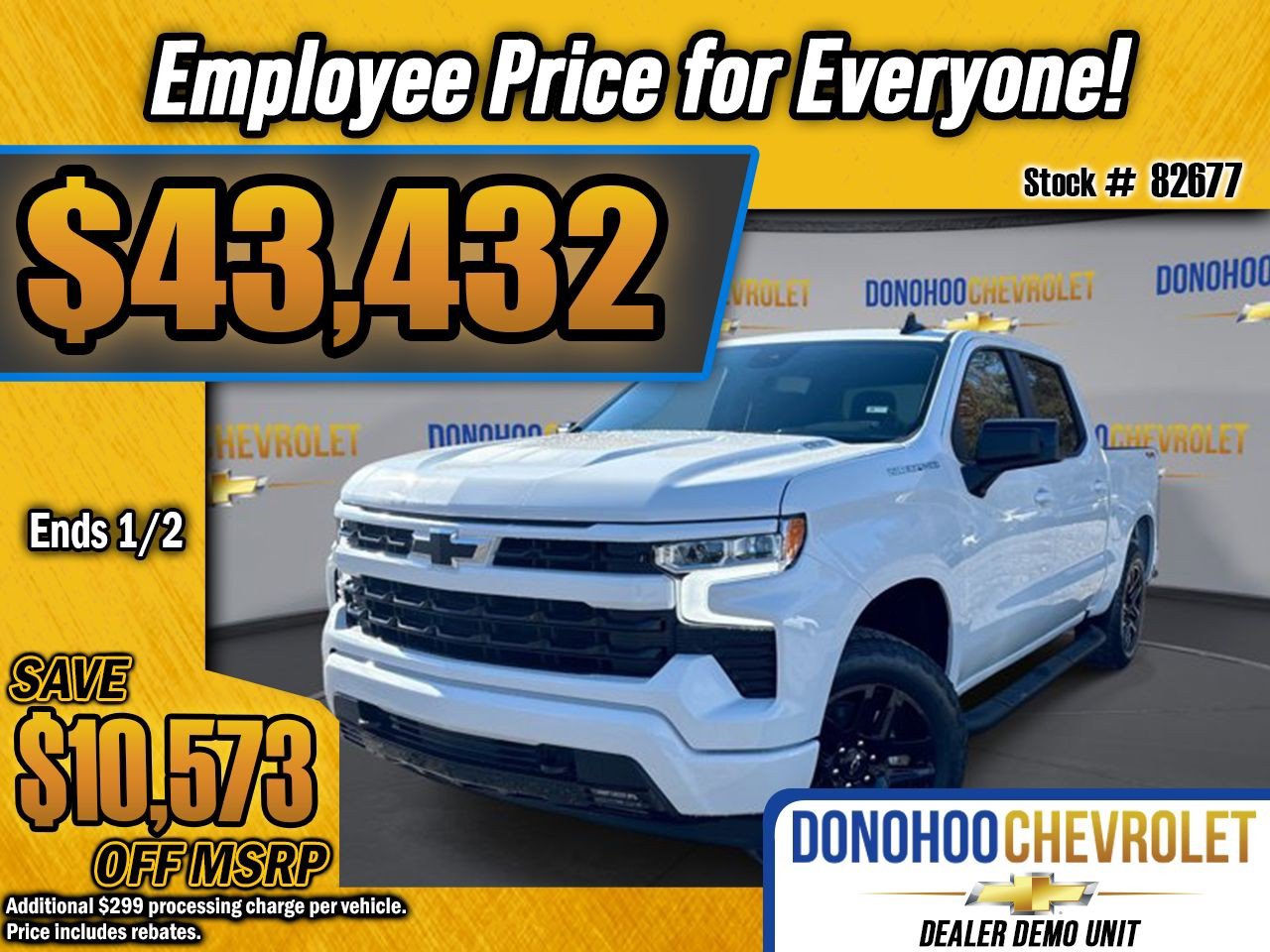New 2026 Chevrolet Silverado 1500 RST w/ RST Select Package image 1