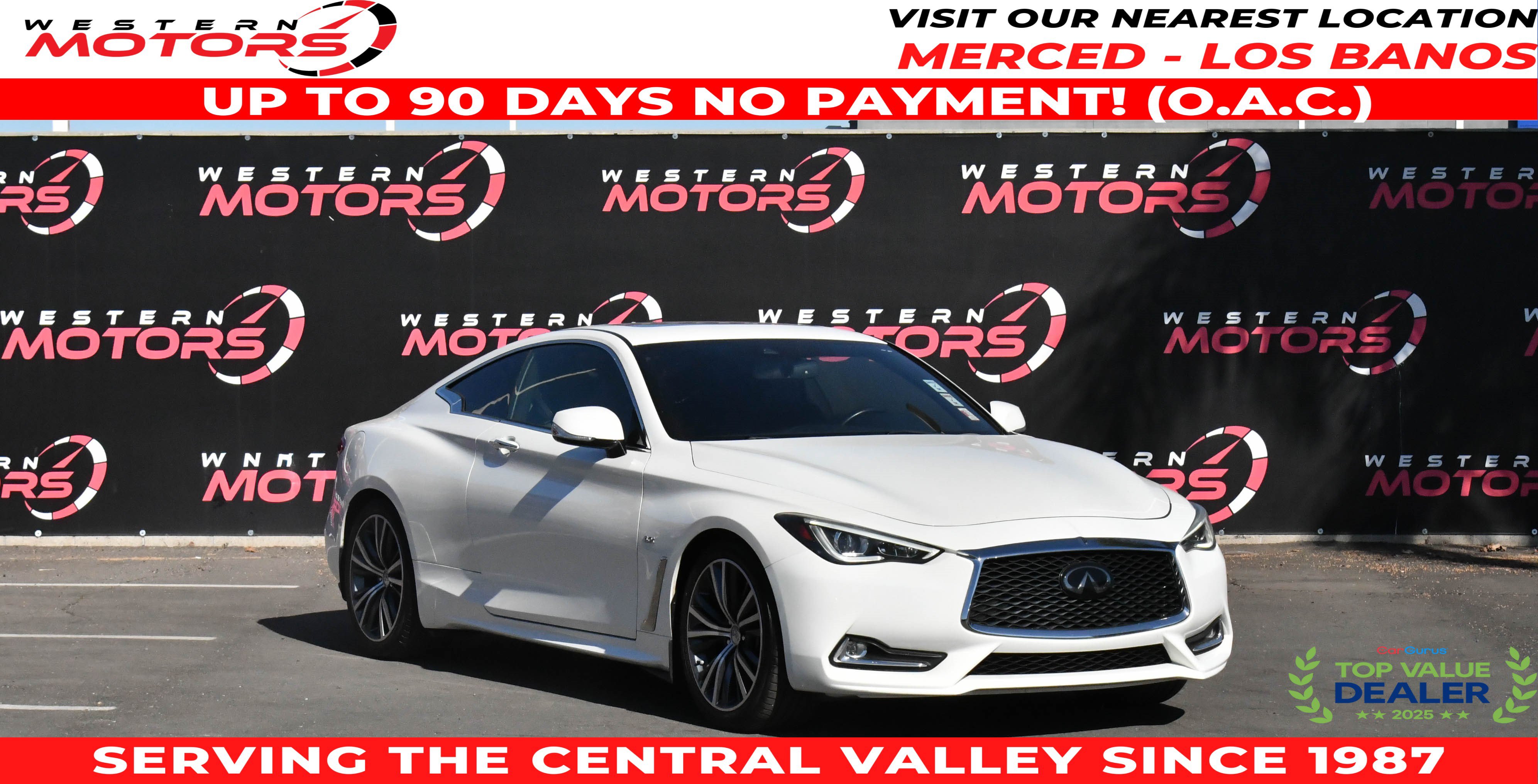 Used 2019 INFINITI Q60 3.0t Luxe w/ Essential Package