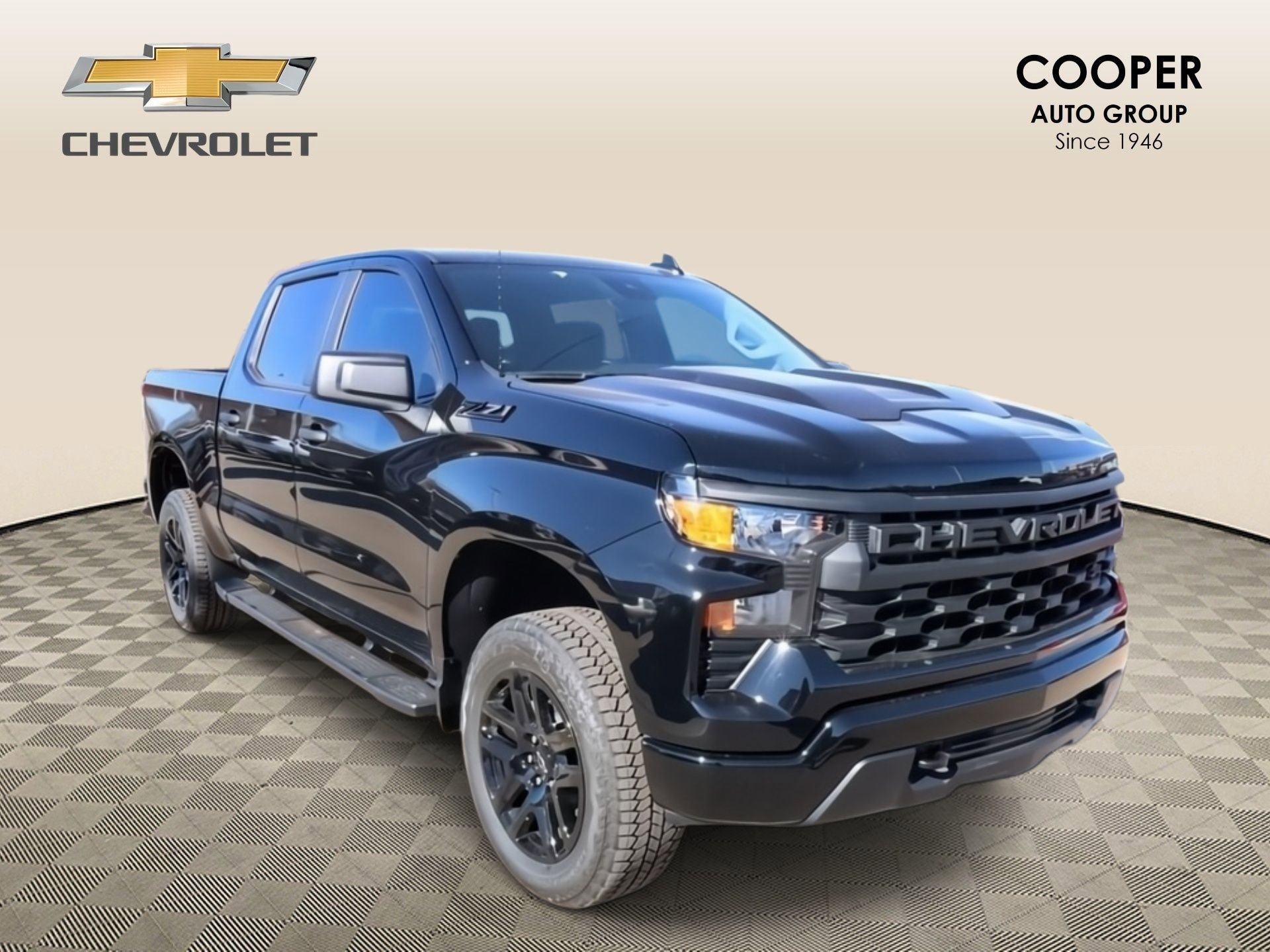 New 2026 Chevrolet Silverado 1500 Custom Trail Boss w/ Dark Appearance Package
