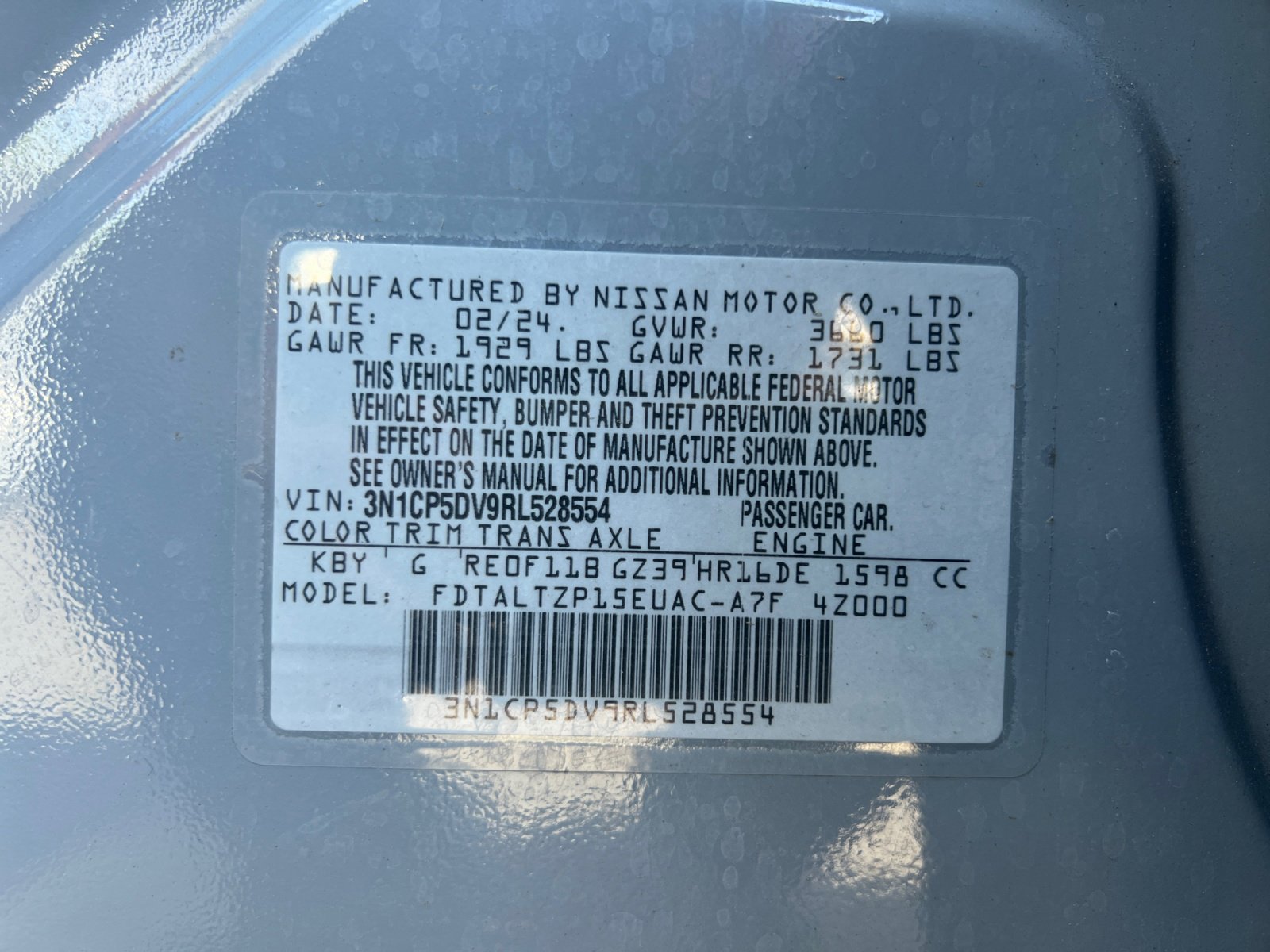 Used 2024 Nissan Kicks SR FWD image 19