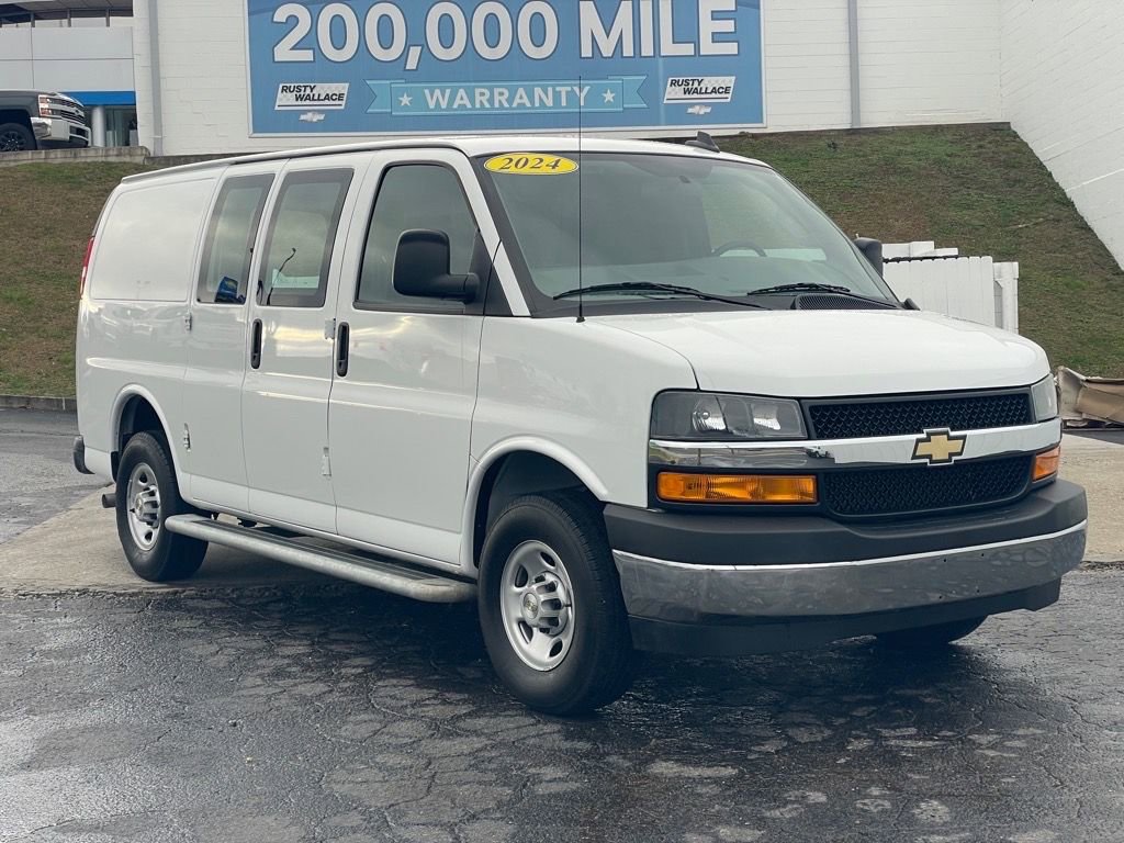 Used 2024 Chevrolet Express 2500 Work Van w/ Driver Convenience Package image 1