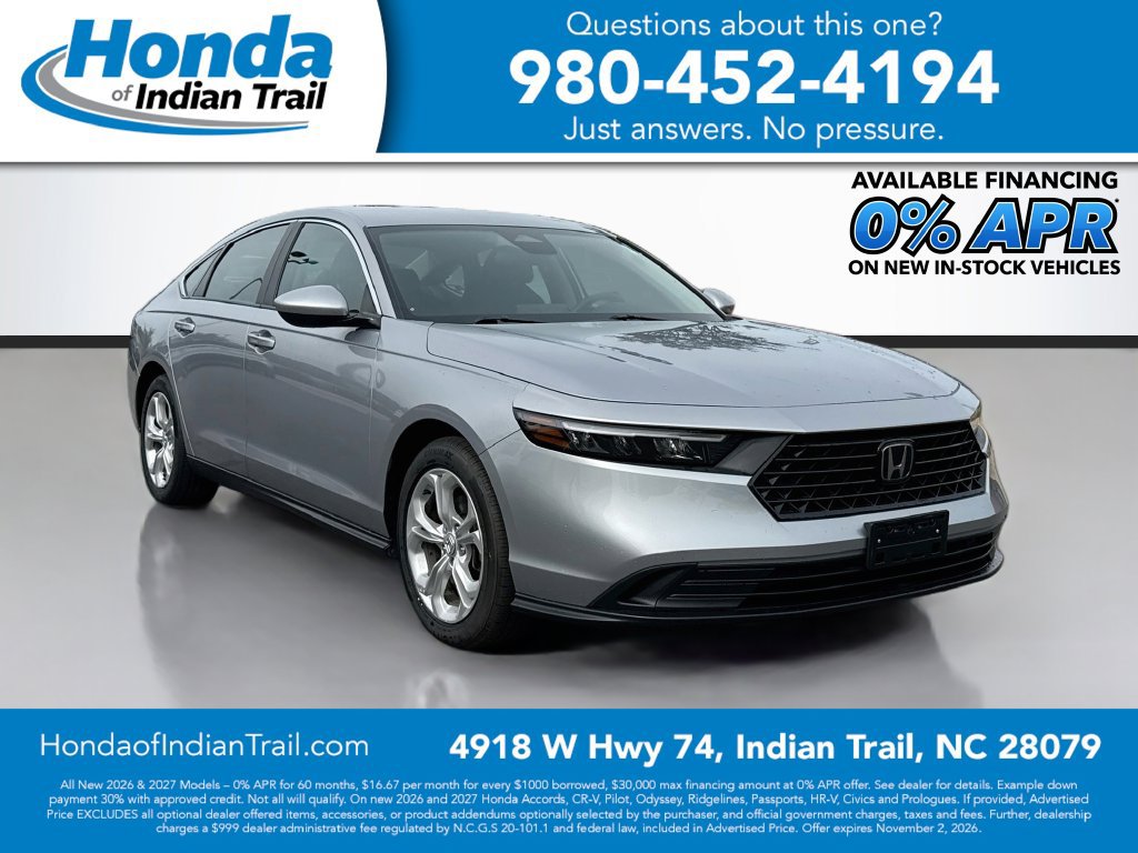 Used 2023 Honda Accord LX