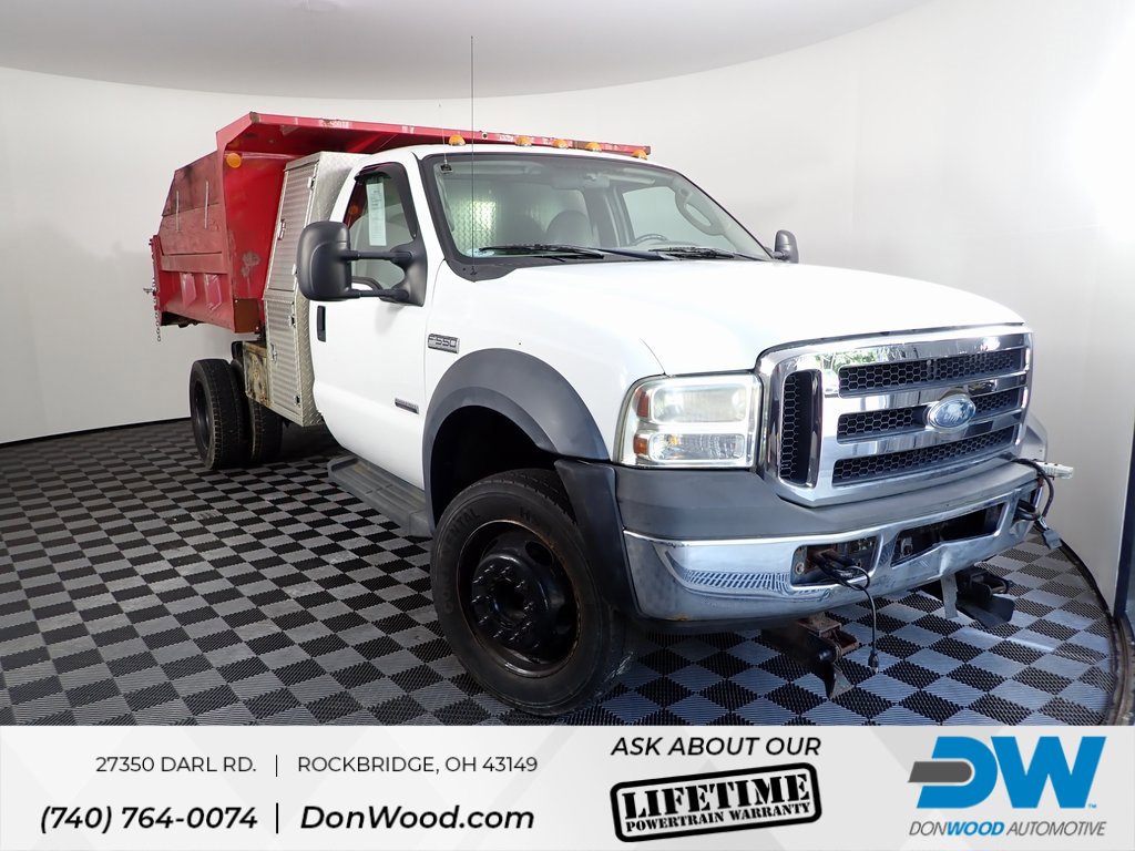 Used 2007 Ford F550 2WD Regular Cab Super Duty
