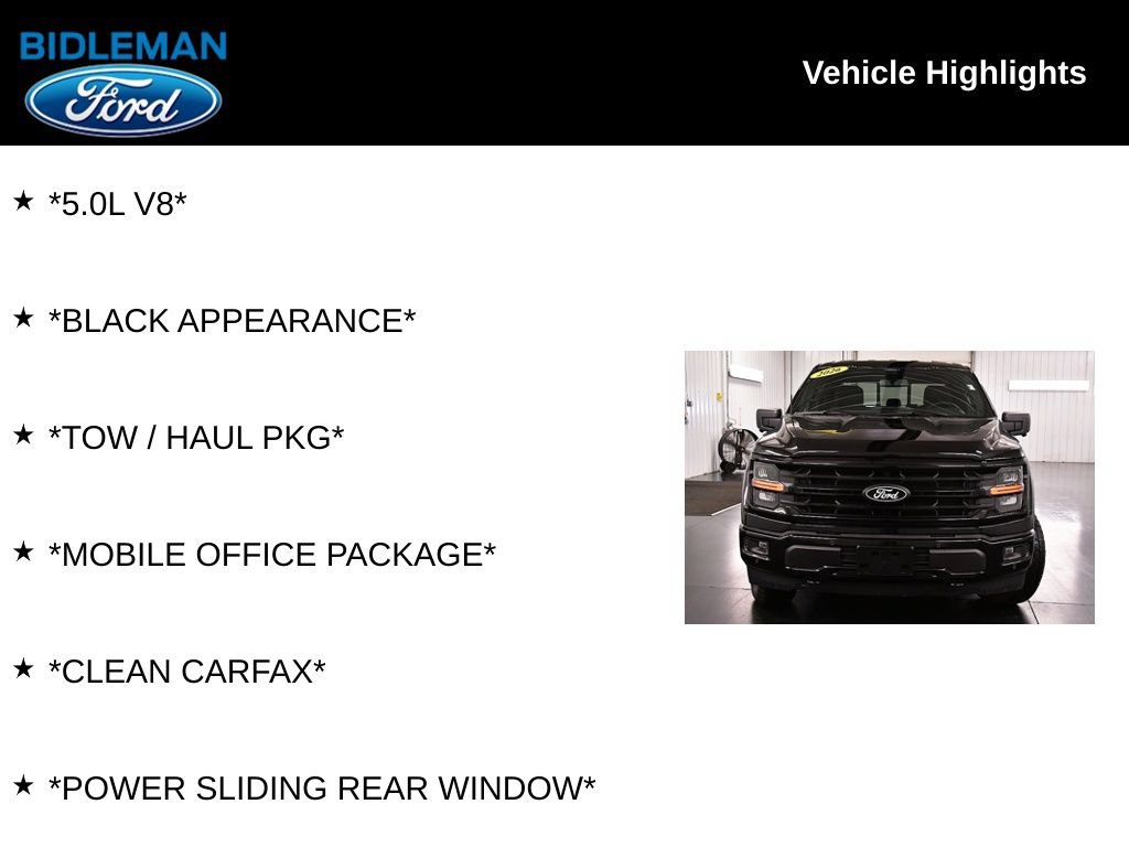 Used 2026 Ford F150 XLT w/ Equipment Group 302A MID AWD/4WD image 10