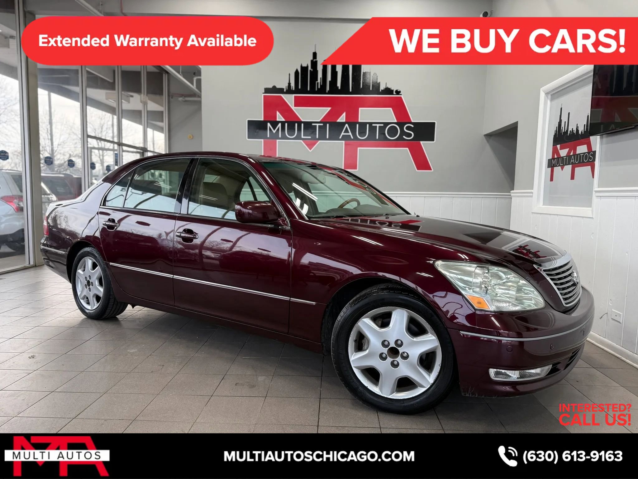 Used 2004 Lexus LS 430 LS 430 Sedan 4D image 1