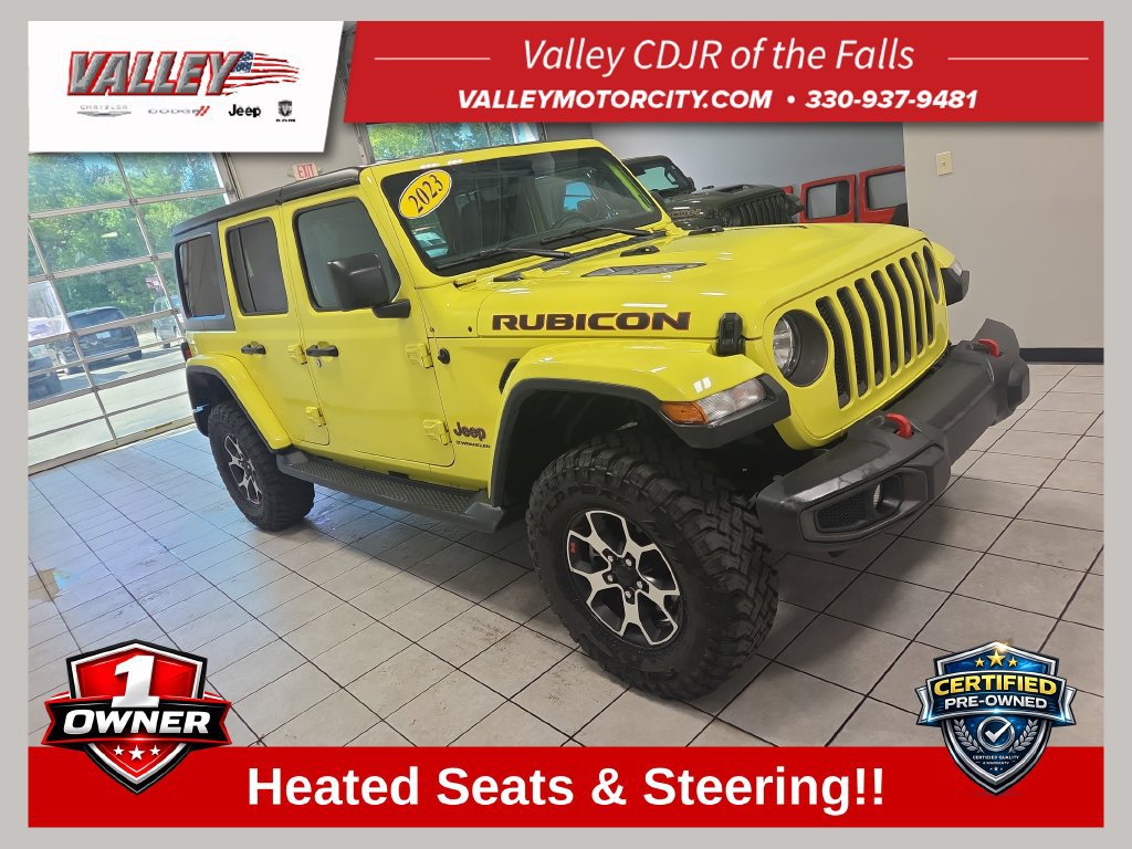Used 2023 Jeep Wrangler Unlimited Rubicon w/ Cold Weather Group