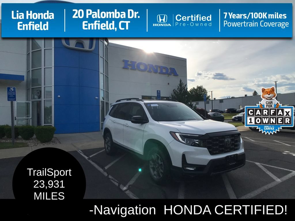 Certified 2023 Honda Passport TrailSport
