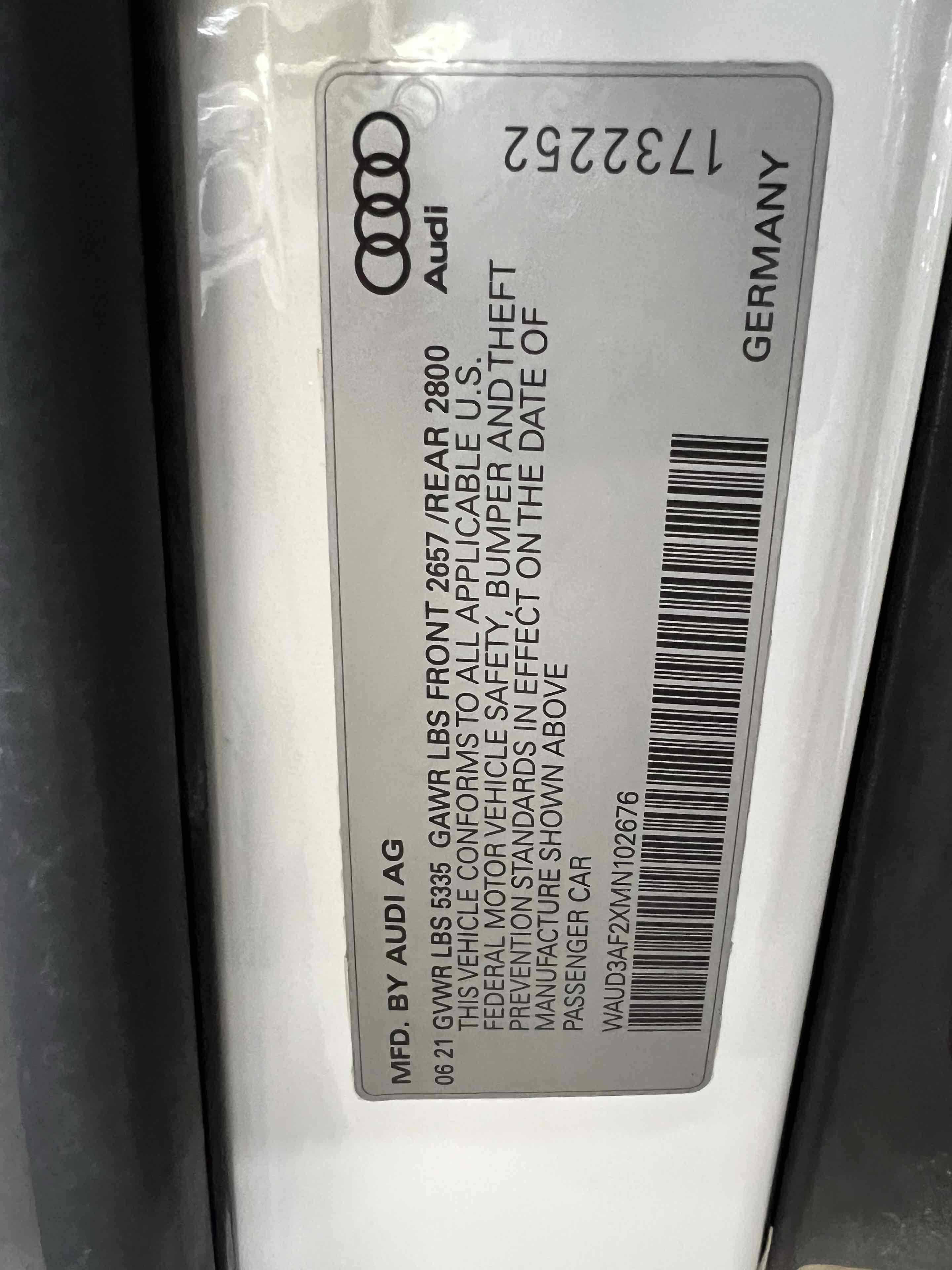 Used 2021 Audi A6 2.0T Premium w/ Convenience Package image 12