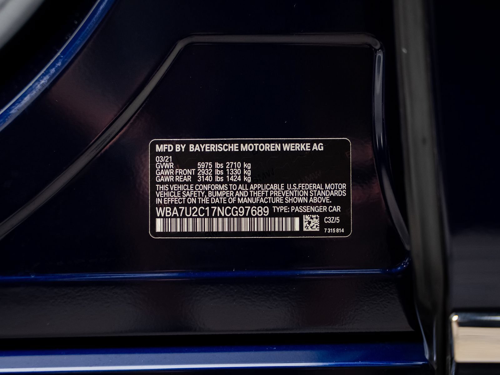 Used 2022 BMW ALPINA B7 xDrive AWD/4WD image 72
