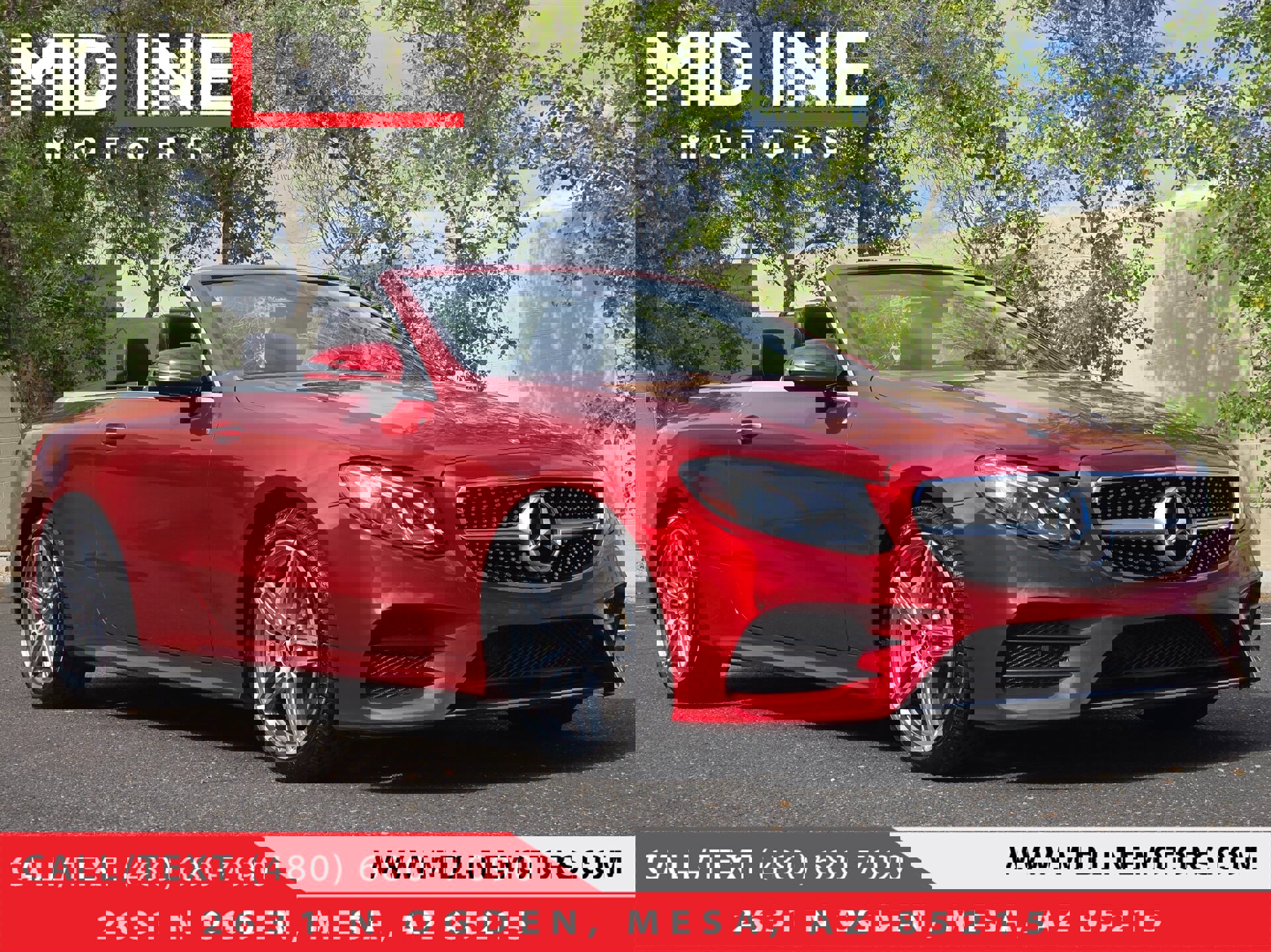 Used 2019 Mercedes-Benz E 450 4MATIC Cabriolet image 1