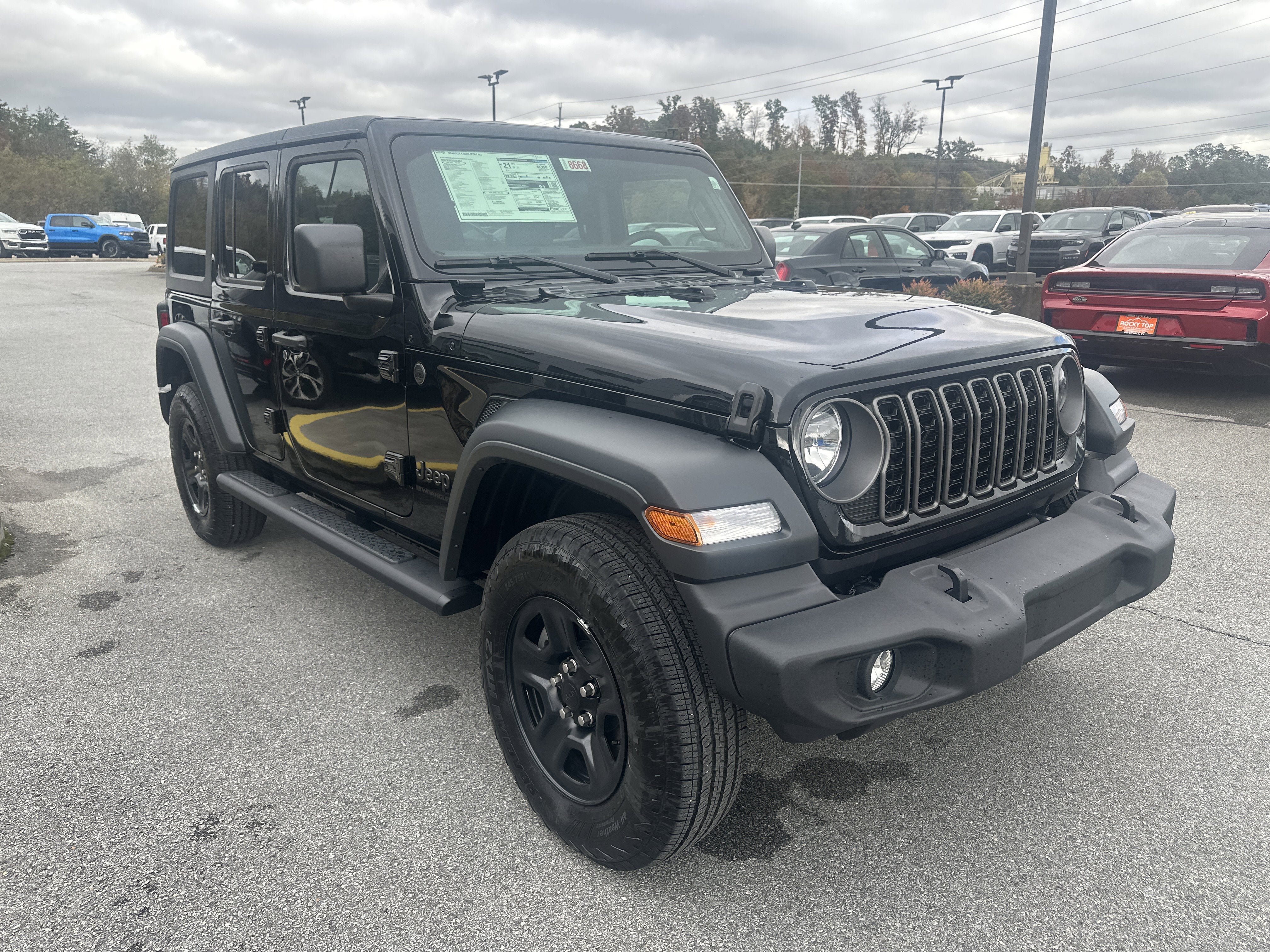 New 2026 Jeep Wrangler Unlimited Sport AWD/4WD image 4