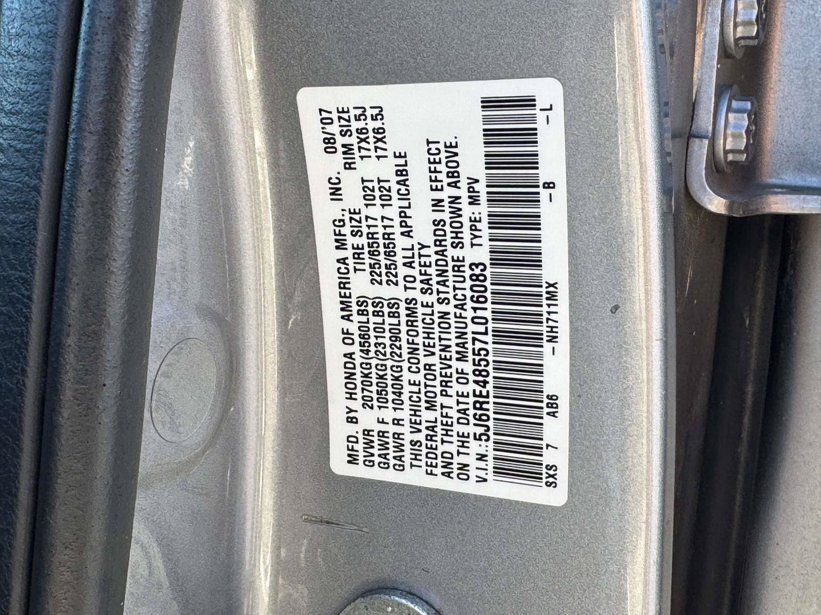 Used 2007 Honda CR-V EX image 29