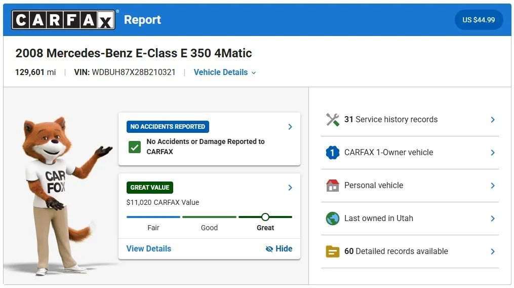 Used 2008 Mercedes-Benz E 350 E 350 4MATIC Wagon 4D image 3