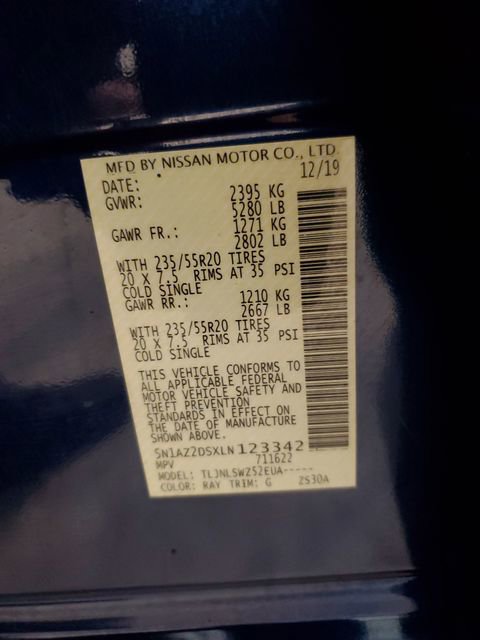 Used 2020 Nissan Murano Platinum image 31