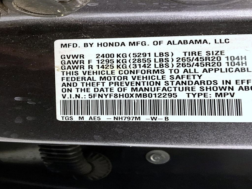 Used 2021 Honda Passport Elite image 24