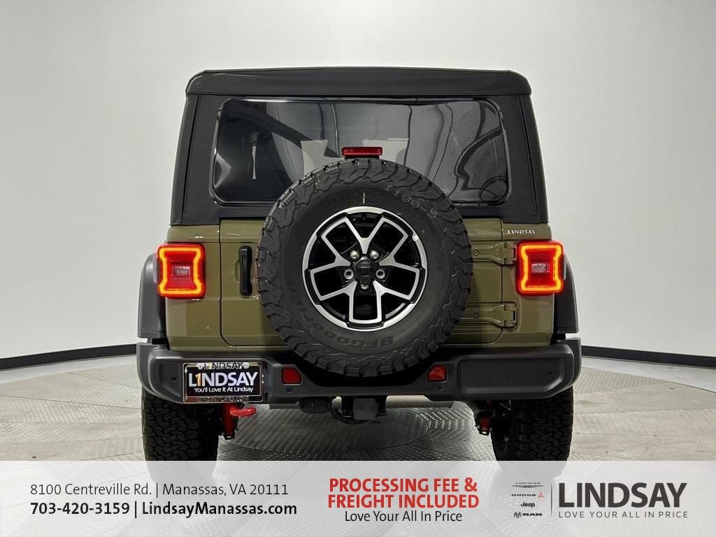 New 2026 Jeep Wrangler Unlimited Rubicon w/ Safety Group AWD/4WD image 5