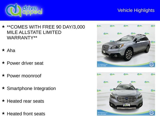 Used 2017 Subaru Outback 3.6R Limited AWD/4WD image 12