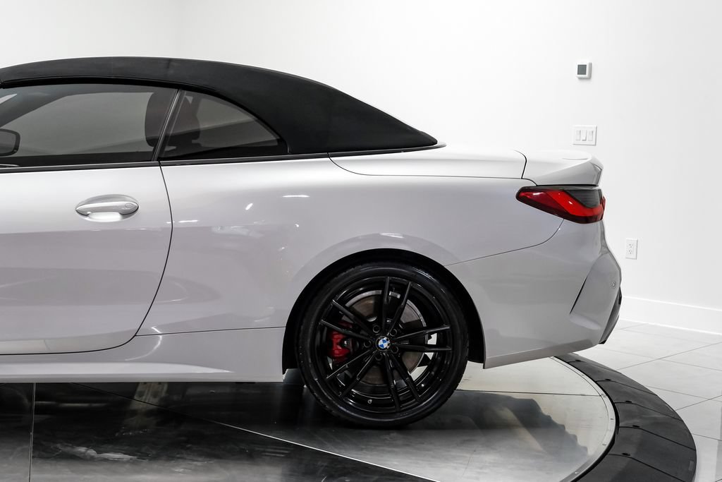 Used 2021 BMW 430i Convertible w/ M Sport Package RWD image 21